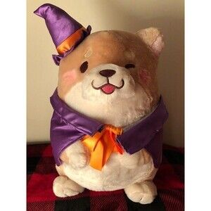 SK Japan XL Mochishiba Halloween Costume Toreba Prize Plush 2014 15" with Tags